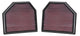 K&N Replacement Air Filter for 11-14 BMW M5/m6 4.4l V8 / 2015 M4/m3 3.0l I6  (2 per box) - Mammoth Racing -