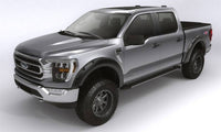 Bushwacker 99-07 Ford F-250 / F-350 Super Duty (Excl. Dually) Forge Style Flares 4pc - Black - Mammoth Racing -