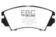 EBC 10+ Buick Allure (Canada) 3.0 Redstuff Front Brake Pads - My Store