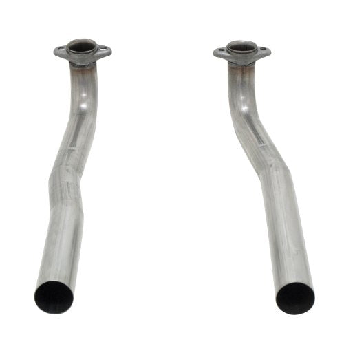 Flowmaster (81073) 2" Inlet x 2.5" Outlet 409s Stainless Steel Exhaust Manifold Downpipe