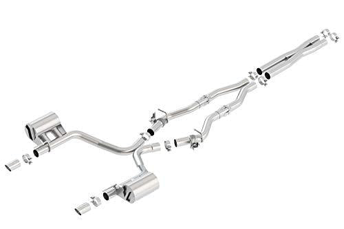 Borla 140723 ATAK Cat-Back Exhaust System Single Split Rear Exit ATAK Cat-Back Exhaust System - My Store