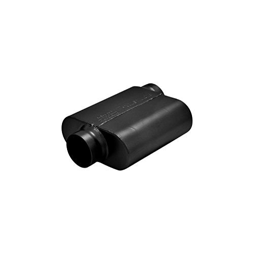Flowmaster 8435119 Super 10 Series Delta Force 3.50" Offset In and Center Out 16 Gauge 409s Stainless Steel Exhaust System