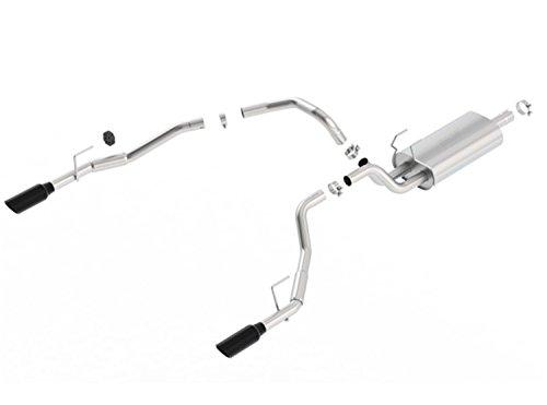 Borla 140552BC Touring Cat-Back Exhaust System Single Split Rear Exit Touring Cat-Back Exhaust System - My Store