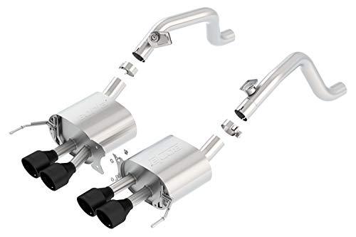 Borla 11868CB S-Type Axle-Back Exhaust System Incl. Conn. Pipes/Mufflers/Hardware Quad Center Rear Exit S-Type Axle-Back Exhaust System - My Store
