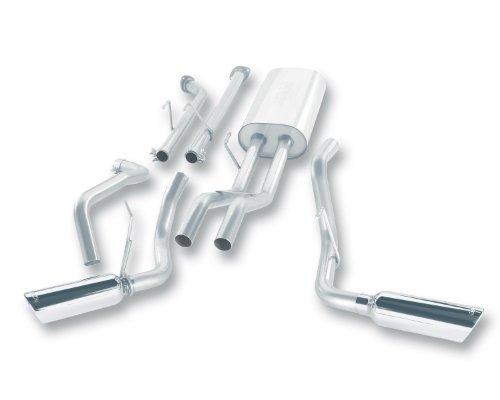 Borla 140238 Stainless Steel Catback Exhaust System - TUNDRA 5.7L V8 2+4WD AT/MT 4DR CREWMAX SB, DOUBLECAB STB BED, RC LB - My Store
