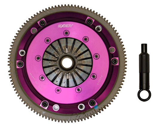 Exedy 1992-1993 Acura Integra L4 Hyper Single Carbon-R Clutch Rigid Disc Push Type Cover - Mammoth Racing -