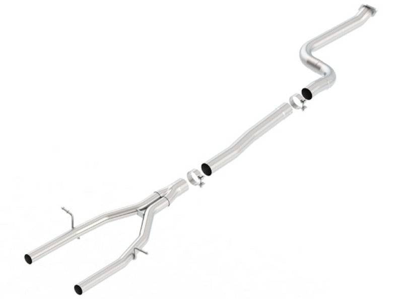 Borla 2016 Chevy Camaro 2.0L Turbo AT/MT 3in-2.25in Mid-Pipe - Mammoth Racing -