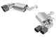 Borla 11920CFBA S-Type Axle-Back Exhaust System Mufflers/Tailpipes/Clamps Black Round Tips Dual Split Rear Exit S-Type Axle-Back Exhaust System - My Store