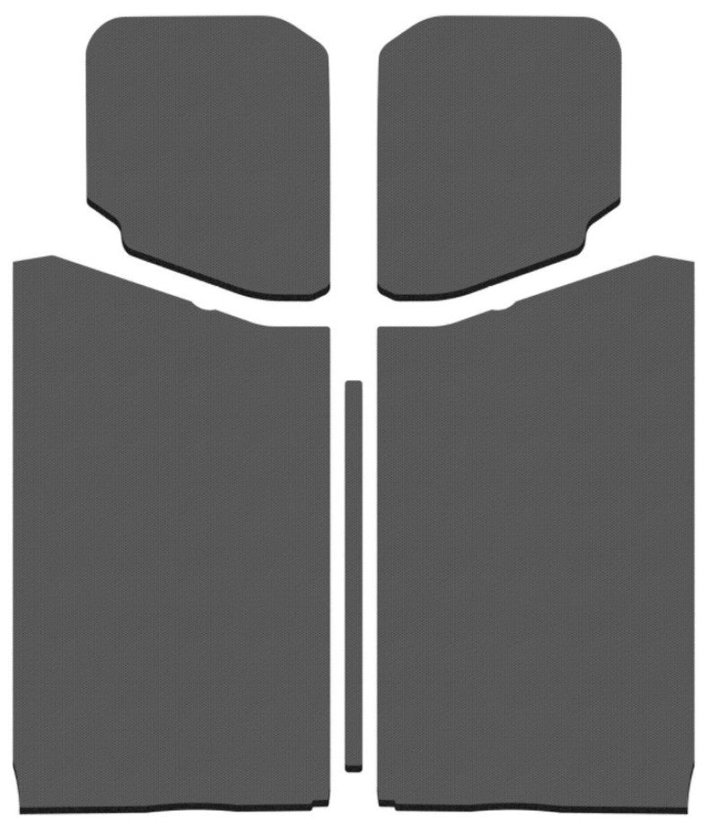 DEI 2019+ Jeep Wrangler JL 2DR Leather Look Headliner - Gray (5 Pc) - Mammoth Racing -