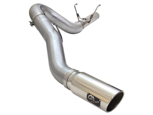 aFe MACHForce XP Exhaust Large Bore 5in DPF-Back SS 13-15 Dodge Trucks L6-6.7L (td) *Polish Tip - My Store