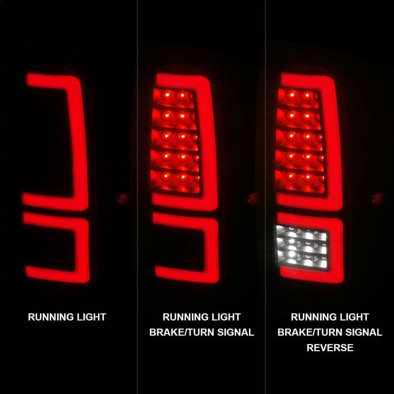 ANZO 2014-2021 Toyota Tundra LED Taillights Black Housing/Smoke Lens - My Store