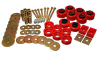 Energy Suspension Body Mnt 2/4 Wd Super Crew - Red - Mammoth Racing -