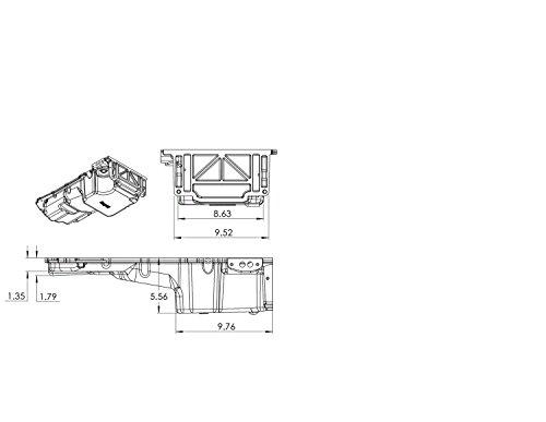 Holley 30222 Gm Lt Drag Race Oil Pan - Mammoth Racing -302-22
