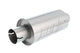 Borla Universal Pro-XS Round S-Type 2.5in Inlet/Outlet Center/Center Notched Muffler - Mammoth Racing -