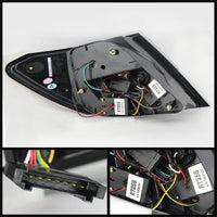 Spyder Mercedes Benz W204 C-Class 11-14 LED Tail Lights - Blk ALT-YD-MBZC11-LED-BK - Mammoth Racing -