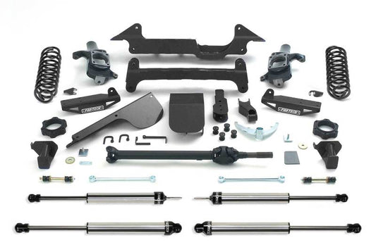 Fabtech 03-08 Hummer H2 Suv/Sut 4WD w/Rr Coil Springs 6in Perf Sys w/Dlss Shks - My Store