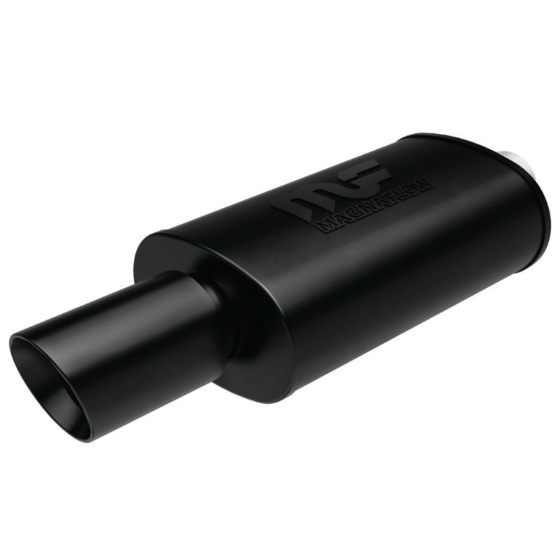 MagnaFlow Muffler with Tip Mag Blk 14x5x8 2.25/4 - Mammoth Racing -