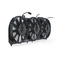 Mishimoto 89-01 Jeep Cherokee XJ 4.0L Performance Aluminum Fan Shroud w/ Controller - Black - Mammoth Racing -