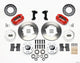 Wilwood Dynapro Dust-Boot Front Kit 11.00in Red 74-80 Pinto/Mustang II Disc Spindle only - My Store