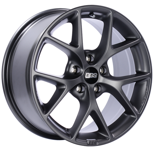 BBS SR 17x8 5x120 ET30 CB72.5 Satin Grey Wheel - Mammoth Racing -