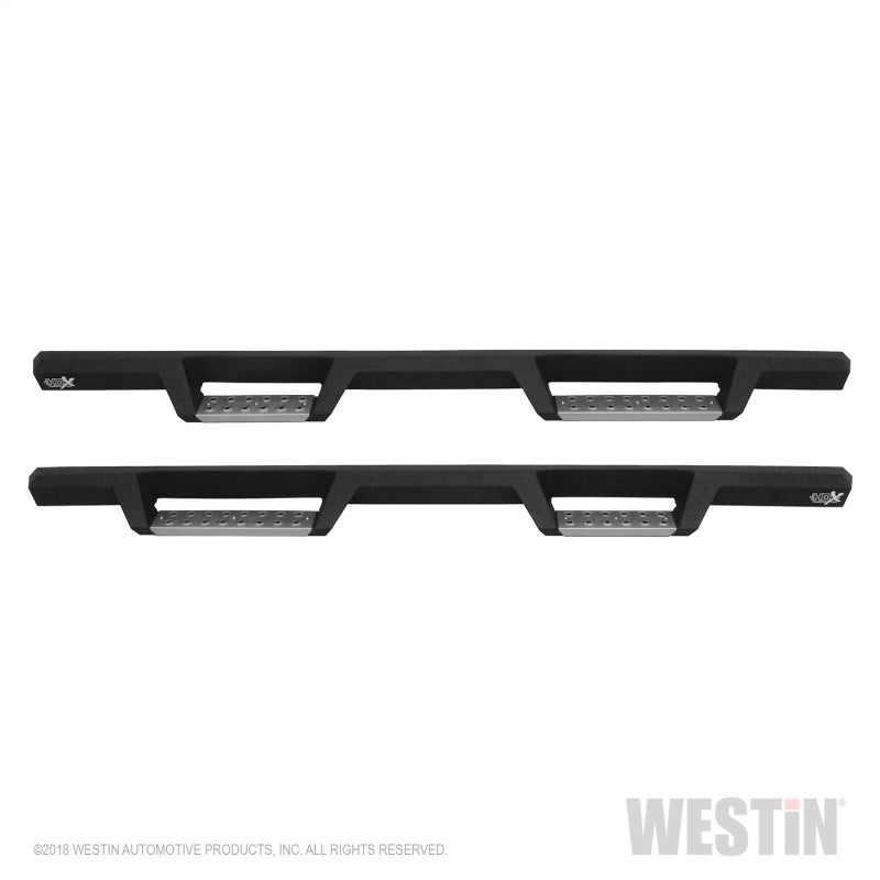 Westin 07-21 Toyota Tundra CrewMax HDX Stainless Drop Nerf Step Bars - Tex. Blk - Mammoth Racing -