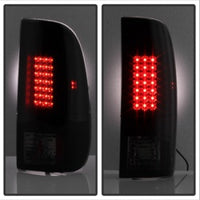 Spyder Ford F150 side 97-03/F250 Super Duty 99-07 LED Tail Lights Blk Smke ALT-YD-FF15097-LED-BSM - Mammoth Racing -