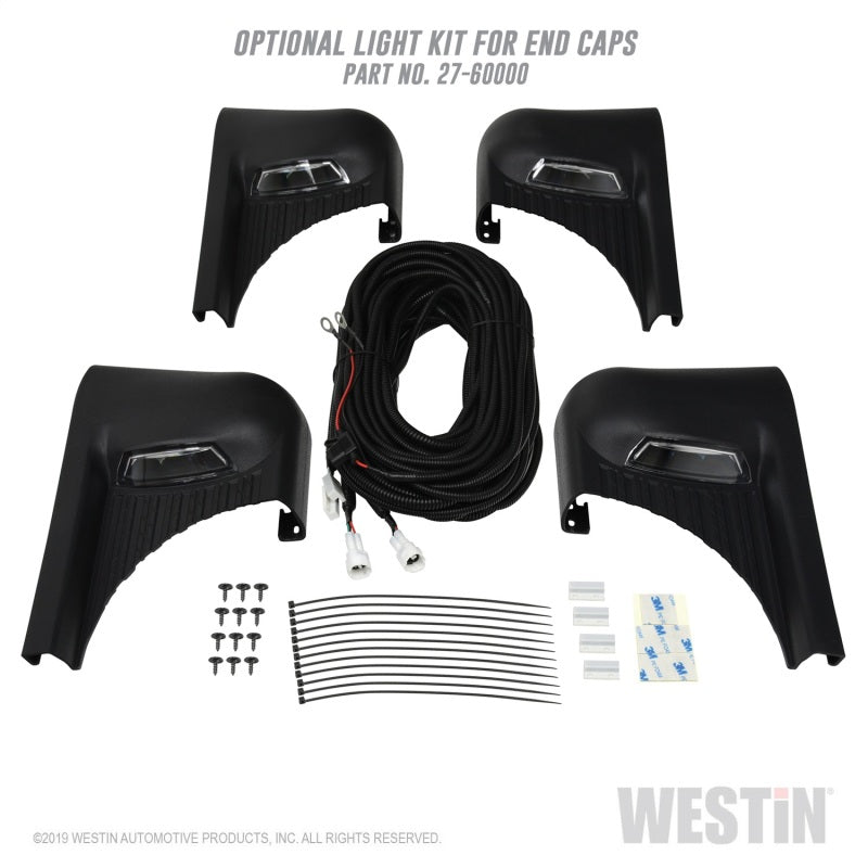 Westin SG6 Black Aluminum Running Boards 74.25 in - Mammoth Racing -