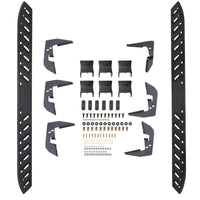 Westin 2007-2018 Chevy Silverado 15/25/3500 Crew Cab Thrasher Running Boards - Textured Black - Mammoth Racing -