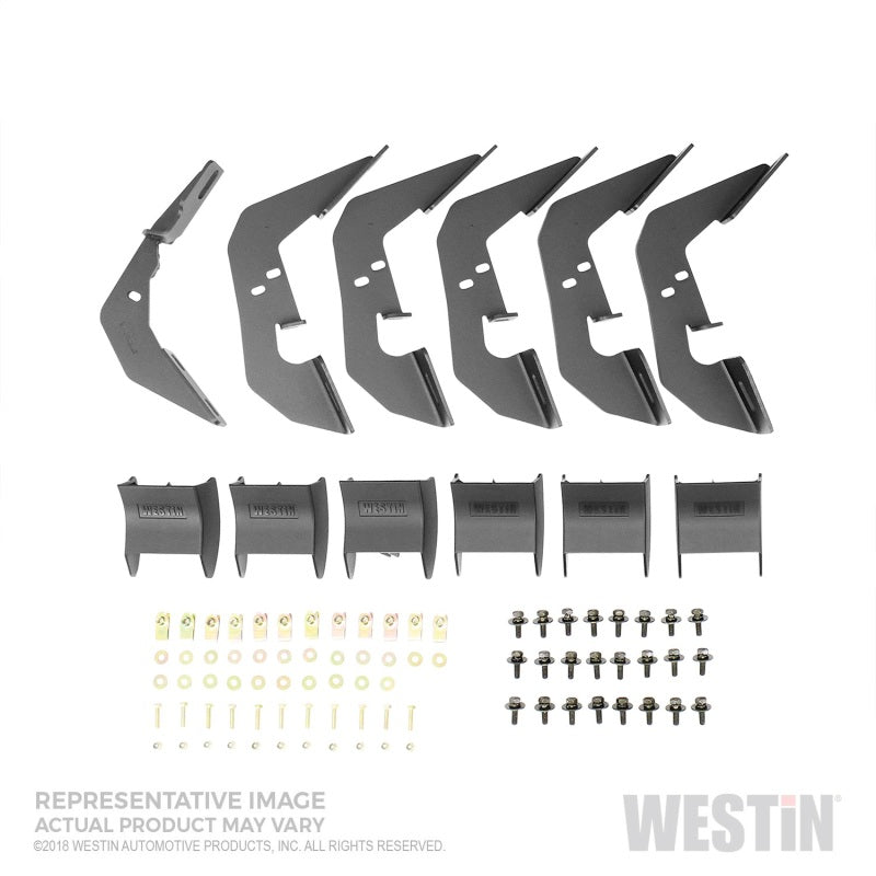 Westin 2015-2018 Ford F-150 SuperCrew R7 Nerf Step Bars - Black - Mammoth Racing -
