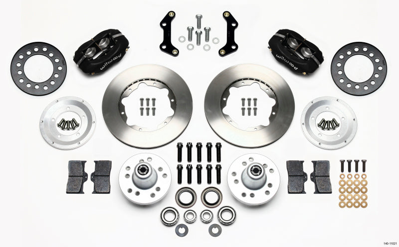 Wilwood Forged Dynalite Front Kit 11.00in 70-72 CDP B & E Body-Disc - Mammoth Racing -