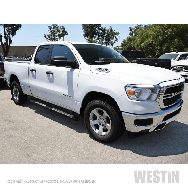 Westin 19-20 Ram 1500 Quad Cab (Excl 2019 Ram 1500 Classic) R5 Nerf Step Bars - Black - Mammoth Racing -