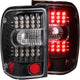 ANZO 2001-2011 Ford Ranger LED Taillights Black - Mammoth Racing -