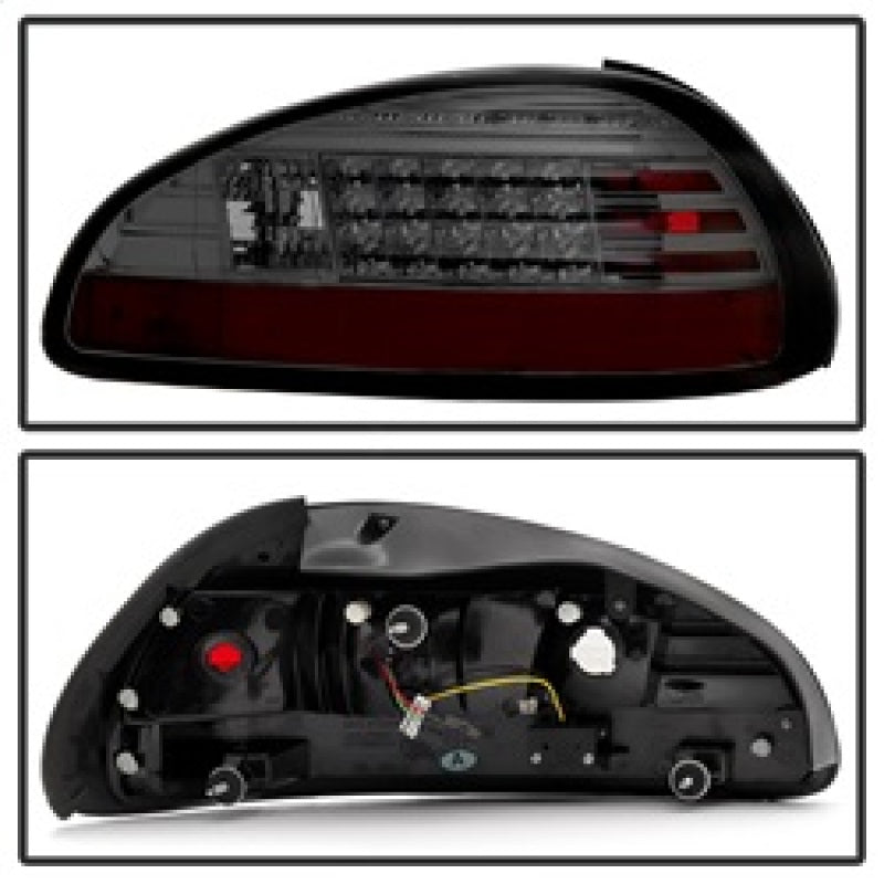 Spyder Pontiac Grand Prix 97-03 LED Tail Lights Smoke ALT-YD-PGP97-LED-SM - Mammoth Racing -