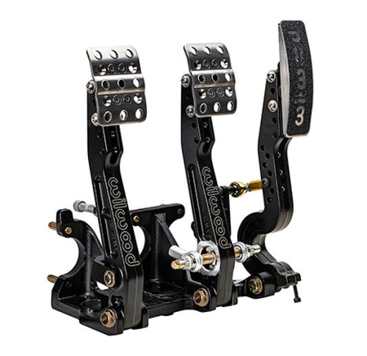 Wilwood Adjustable Tru-Bar Brake, Clutch, Throttle w/ Linkage - Floor Mount - 4.75-5.75;1 - My Store