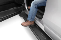 N-FAB 12007-2018 Chevrolet Silverado 1500 Crew Cab Pickup Roan Running Boards - Textured Black - Mammoth Racing -