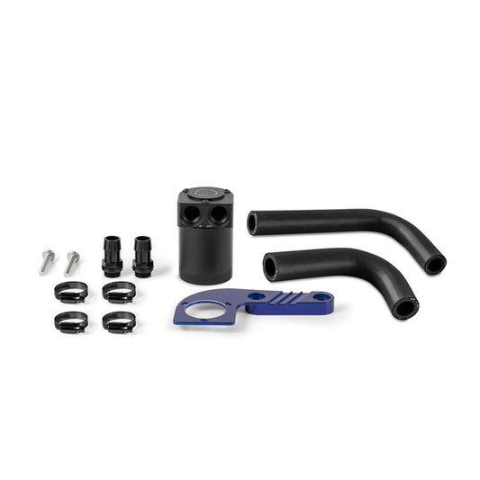 Mishimoto 15-20 BMW F8X M3/M4 Baffled Oil Catch Can - Frozen Dark Blue - Mammoth Racing -