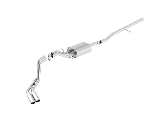 Borla S-Type Cat-Back 14 Sierra 1500 Ext. Cab Stnd Bed/CC Short Bed 143.5in WB Side Exit Exhaust - My Store