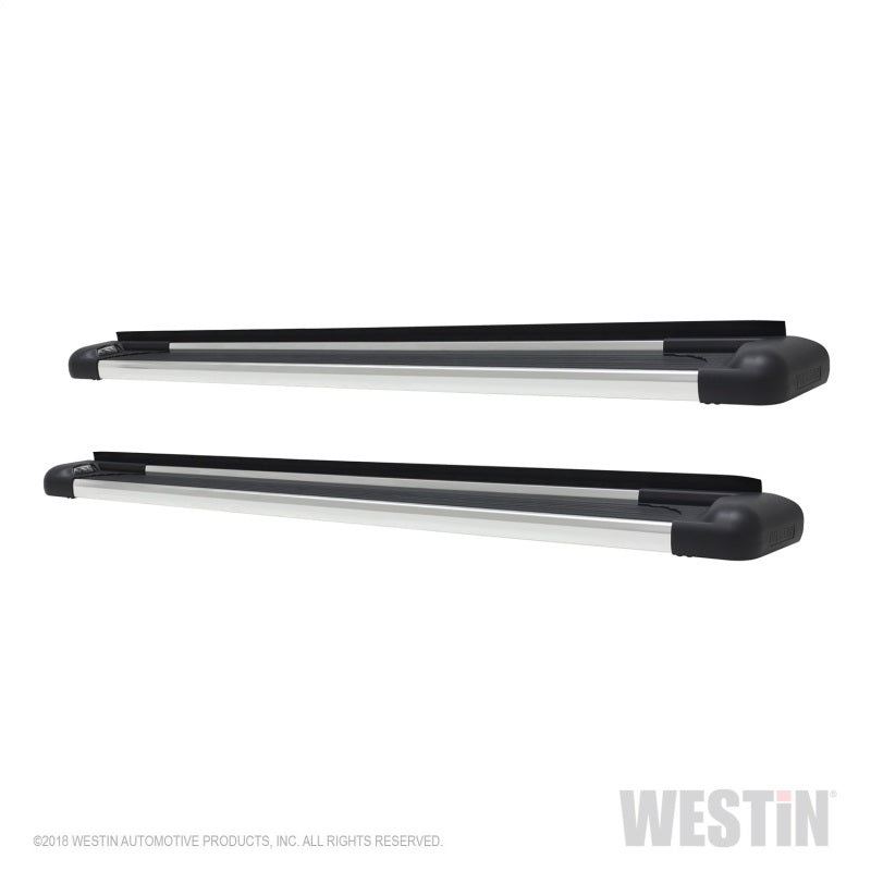 Westin SG6 Polished Aluminum Running Boards 85.50 in - Mammoth Racing -