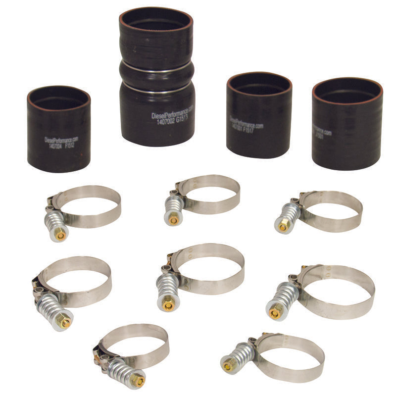 BD Diesel Intercooler Hose & Clamp Kit - 2008-2010 Ford 6.4l Powerstroke - My Store