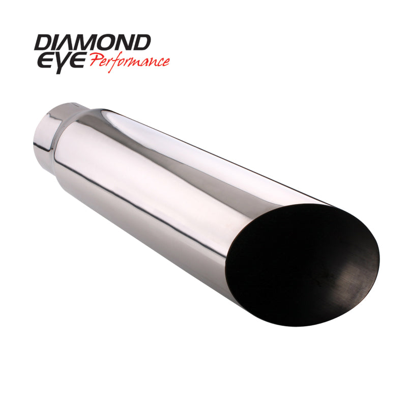 Diamond Eye TIP 4in-5inX22in ANGLE-CUT 15-DEGREE ANGLE CUT AC4521 - Mammoth Racing -