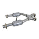 BBK 79-93 Mustang 5.0 Short Mid X Pipe With Catalytic Converters 2-1/2 For BBK Long Tube Headers - My Store