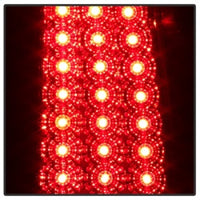 Xtune Chevy Silverado 1500/2500/3500 03-06 LED Tail Lights Red Clear ALT-ON-CS03-LED-RC - Mammoth Racing -