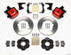 Wilwood Combination Parking Brake Rear Kit 11.00in Red Civic / Integra Drum 2.71 Hub Offset - Mammoth Racing -