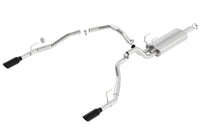 Borla 09-17 Dodge Ram 1500 5.7L V8 3in to Dual 2.5in Single Round Rolled Angle-Cut S-type Exhaust - My Store