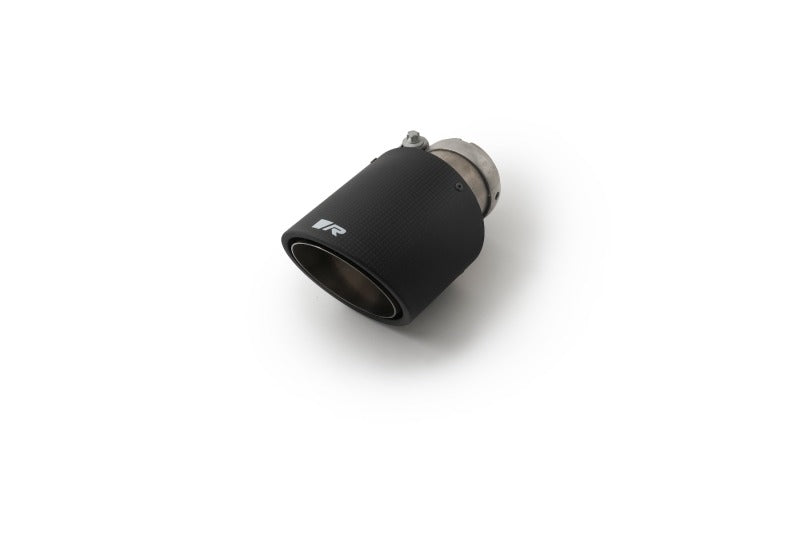 Remus Carbon 102mm Angled Titanium Internals w/Adjustable Clamp Tail Pipe (Single) - Mammoth Racing -
