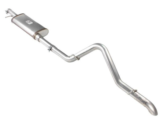 aFe MACHForce XP Exhaust Cat-Back 2.5in SS-409 Hi-Tuck 12-14 Jeep Wrangler Unlimited V6 3.6L 4Dr - My Store