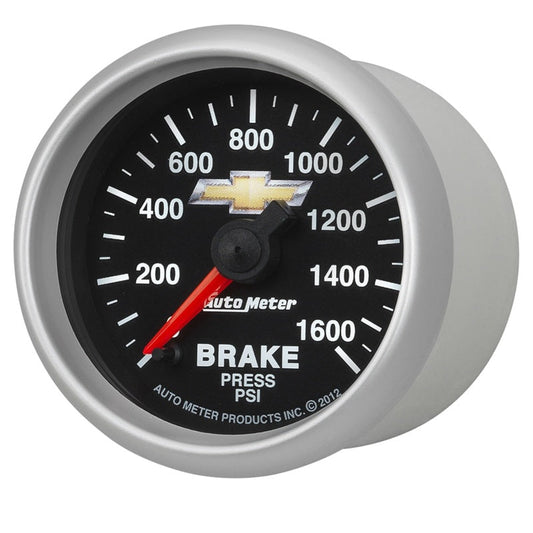 Autometer Performance Parts 52mm 0-1600 PSI Brake Pressure Copo Camaro Gauge Pack