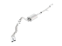 Borla Touring Cat Back 15-16 Chevy Tahoe 5.3L V8 2.75in, 2.25in Dual Same Side Exit 4in Tips - Mammoth Racing -