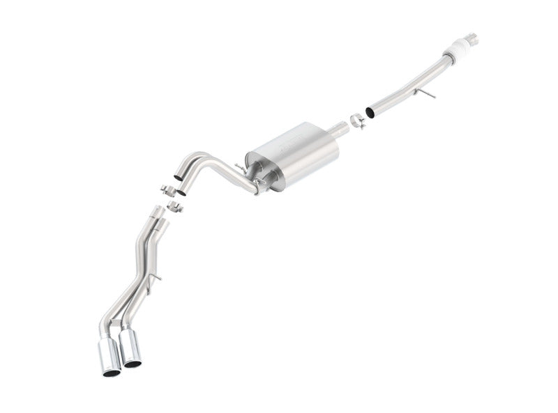 Borla Touring Cat Back 15-16 Chevy Suburban 5.3L V8 2.75in, 2.25in Dual Same Side Exit 4in Tips - My Store