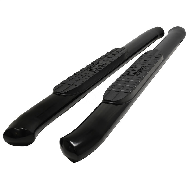 Westin 21-22 Ford Bronco (2-Door) PRO TRAXX 4 Oval Nerf Step Bars - Textured Black - Mammoth Racing -